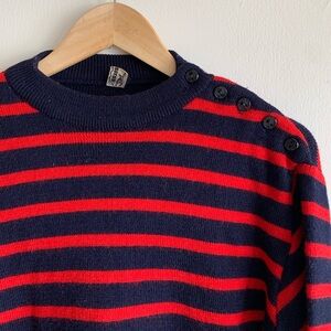 Vintage Pure Wool Sailors Sweater